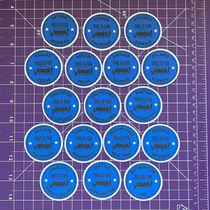 This is For City Sticker Packs - Pack of 10, 2 Inch, Matte