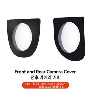 YZ Front Camera Lens Guard for Tesla Model Y Juniper 2025-2026 Scratch Resistant Anti-stain Protective Cover Car Accessories Easy Installation