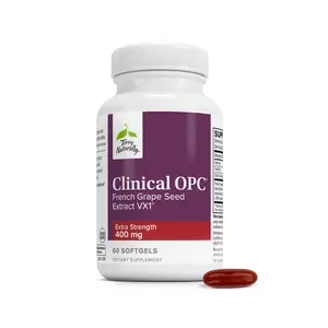 Terry Naturally Clinical OPC Extra Strength 60 Softgels Heart Support Metabolism Support Cellular Health Antioxidant Non GMO