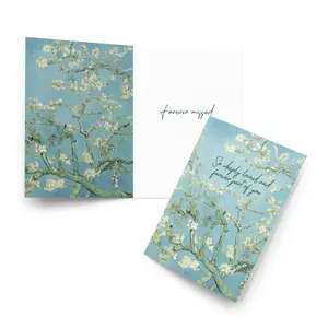 Van Gogh Almond Blossoms 1890 Condolence Card