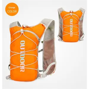 2026 Multifunctional Nylon Running Backpack, Safety Reflective Sports Backpack, Water Bag Backpack, Cycling Bag