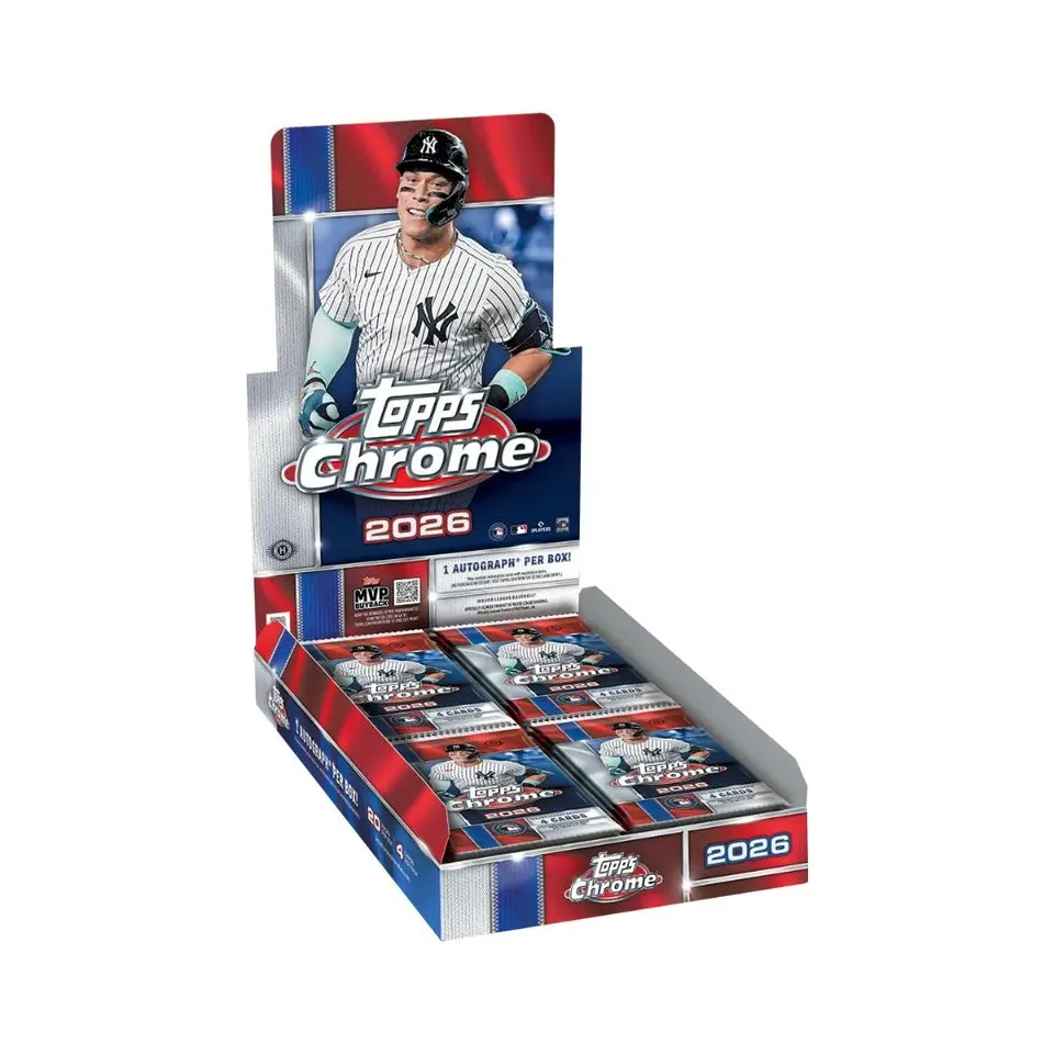 2026 Topps Chrome MLB Baseball Hobby