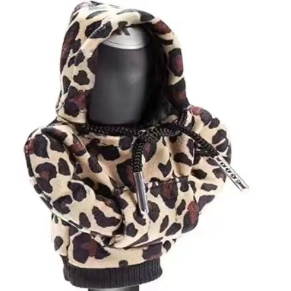 Leopard sweater handle cover