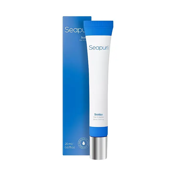 [Seapuri] Scalpy Hair Growth Serum 20ml  - Hair Loss & Thinning | Scalp Treatment with Salicylic Acid, Menthol, Dexpanthenol | Non-Greasy, Lightweight | Exfoliates Dandruff & Soothes Itch