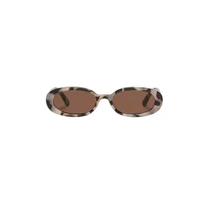 Le Specs Outta Love in Cookie Tort & Smokey Brown Mono