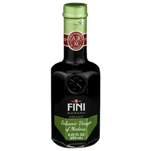 Fini Balsamic Vinegar of Modena 8.45oz Authentic Italian Flavor for Salads Caprese & Main Courses - Pasta