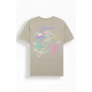 PacSun Men's Japan T-Shirt - Multicolor