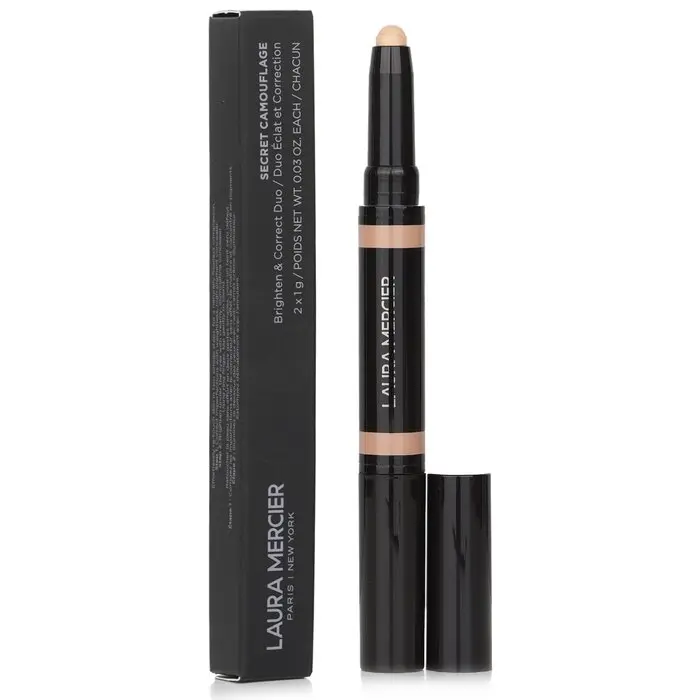Laura Mercier Secret Camouflage Cosmetic Concealer Duo - #1N Fair With Neutral Undertones, Lotus-Infused, Smooth, Brightening Formula