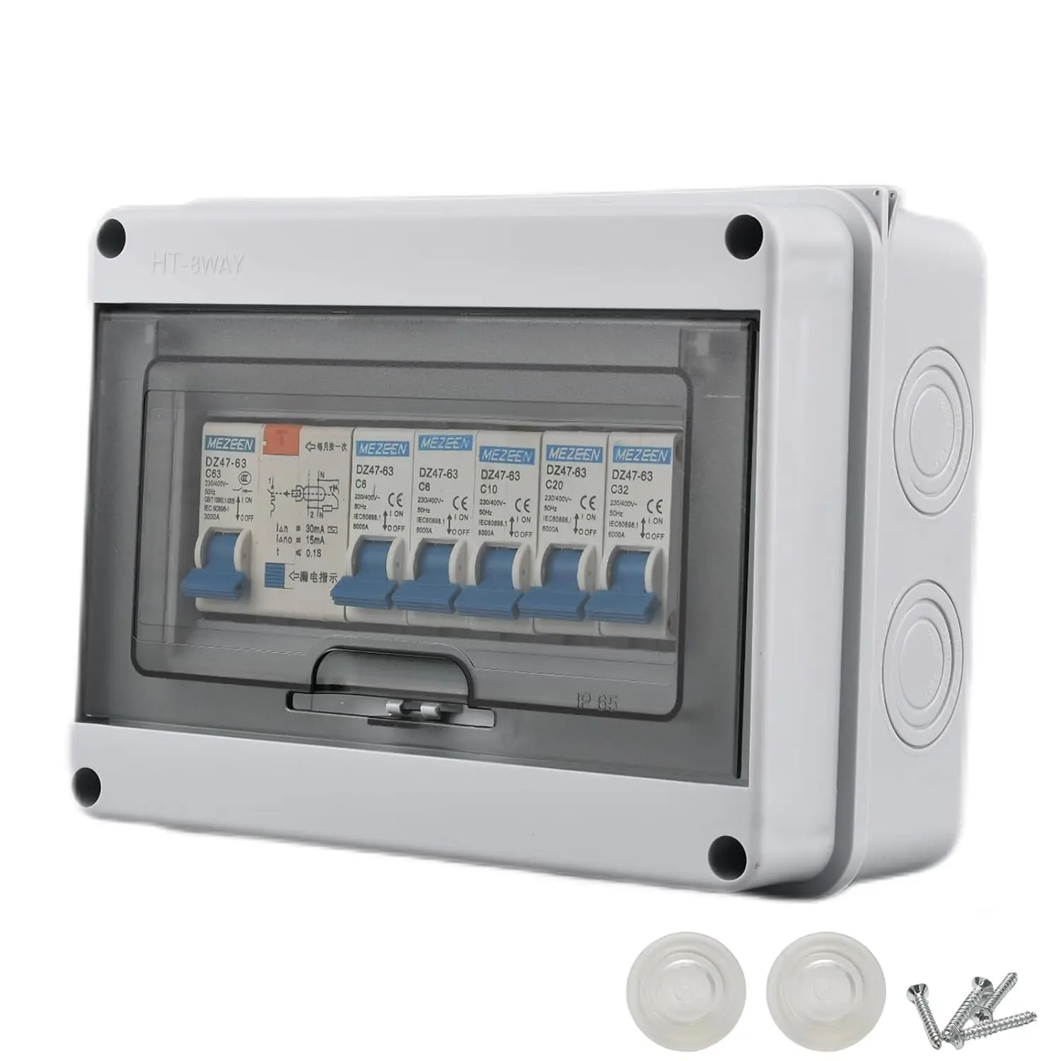 8 WAY-8.3*6.5*3.9 Inch