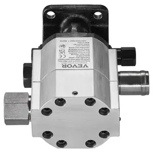 VEVOR Hydraulic Log Splitter Pump, 16GPM, 2 Stage 4000PSI Wood Log Splitter Pump, 1'' Inlet 1/2'' NPT Outlet 3600 RPM Aluminum Hydraulic Gear Pump, for Small Engine Mounting Log Splitters Snowplow
