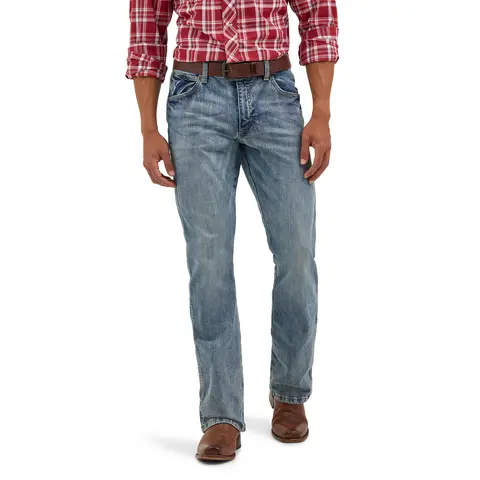 Men's Wrangler Retro® Slim Fit Bootcut Jean - Greeley Blue Classic