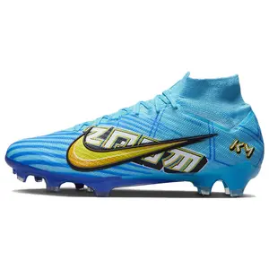 Nike Mercurial Superfly 9 Round-Toe Comfort FG Cleats Football Shoes for Men in Blue Trending Shoes, House White Official Shoes to Get / Maison Mihara