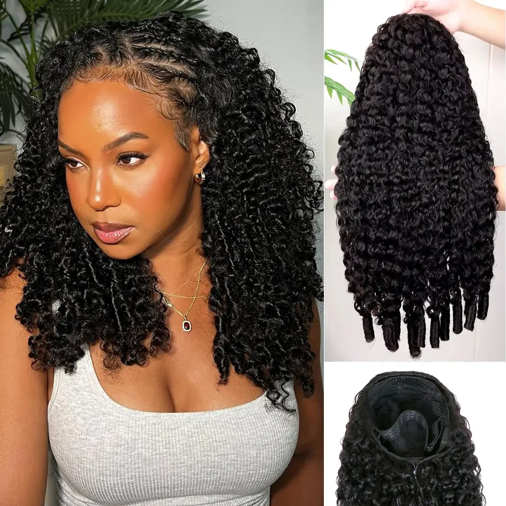 half wig Burmese Curly