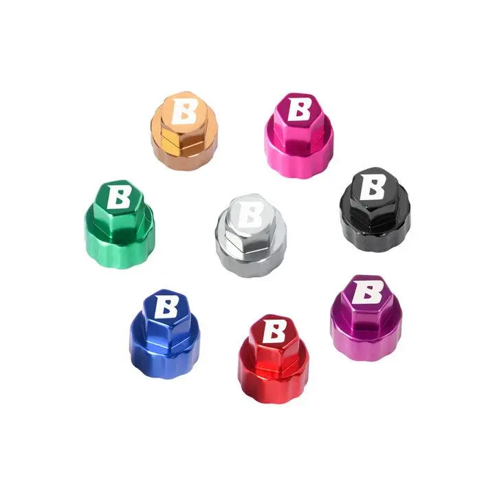 BATRAZZI M3 Aluminum Replacement Wheel Covers & Hub Caps for FCX18, FCX24 Electric Remote Control Toy Accessories (4pcs)