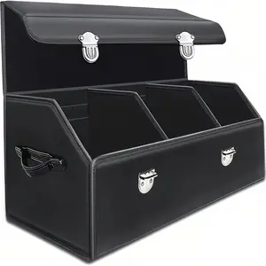 Auto Multiues Tools Storage Box Large Capacity Folding Organizer Waterproof Foldable Car Storage Box for SUV Cars Stowing Tidying