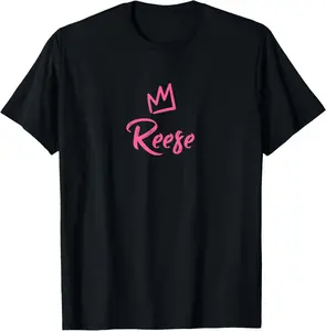 Reese The Queen / Pink Crown & Name For Women Called Reese T-Shirt