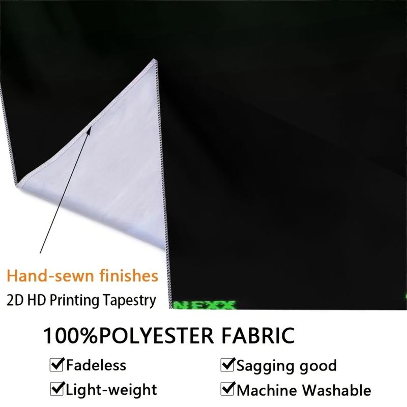 Rick and Morty Pattern Durable Decorative Tapestry for Home Decor, Stylish Room Flag, Unique Wall Art for Living Room and Bedroom, Gift for Kids and Teens