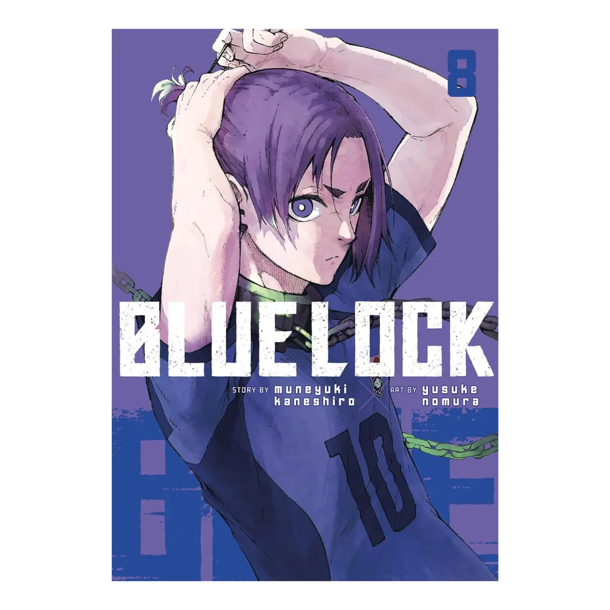 Blue Lock 8 - Intense, Action-Packed Soccer Manga Graphic Novel for Sports & Anime Fans -paperback