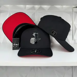 Guatemala’s SnapBack hat-black/red