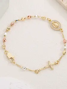 Handmade beaded bracelets, classic religious bracelets, fashion jewelry, gifts for women.