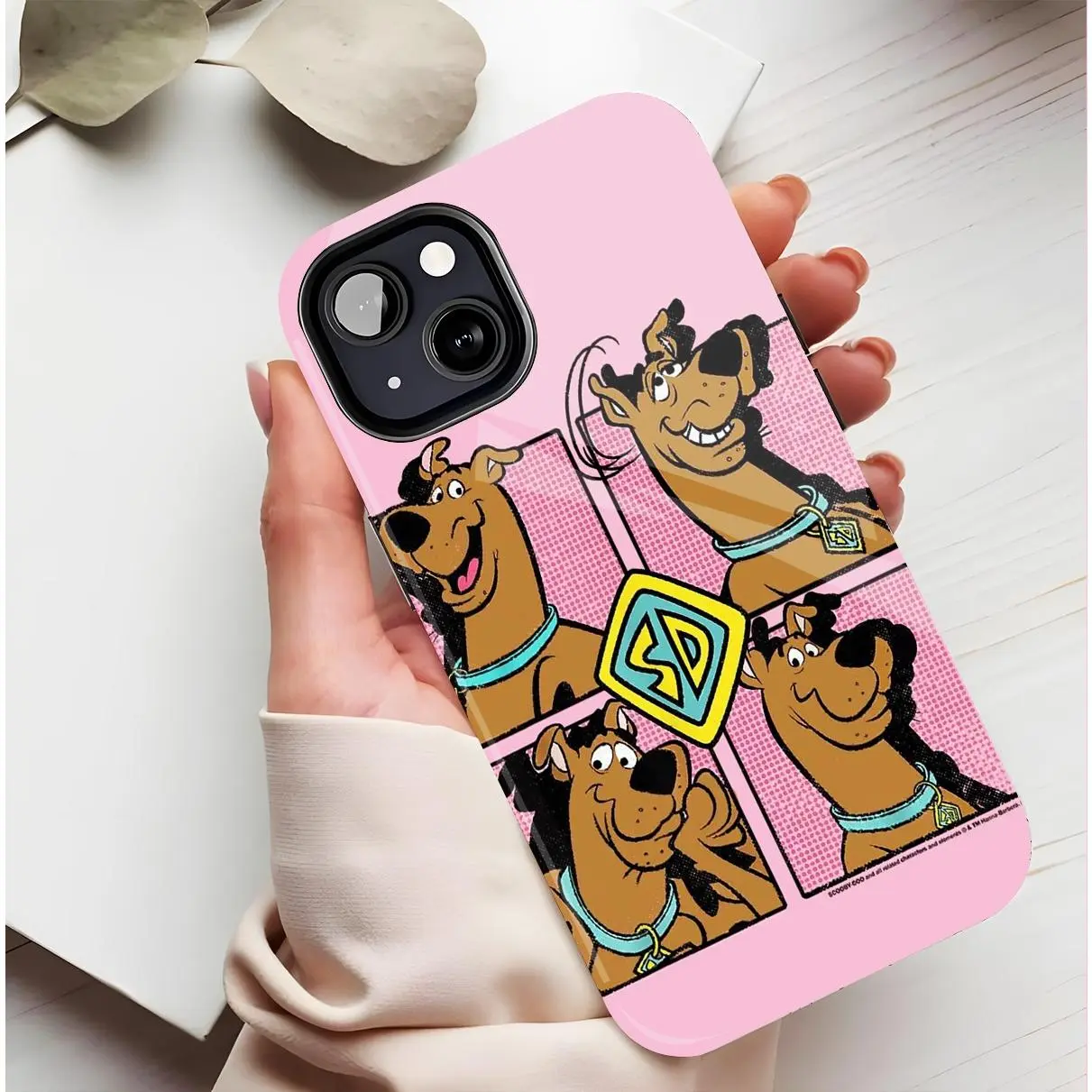 Scooby-Doo Cartoon Phone Case for Teens & Cartoon Lovers - Durable Design with Fun Characters, Shockproof & Protective, Compatible with iPhone 11/12/13/14/15/16 (Pro Max/Plus)