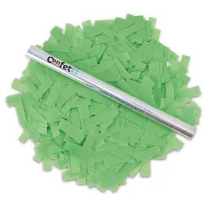 Light Green Confetti Stick Eco Friendly 14" Flick Stick for Garden Parties Baby Showers and Celebrations
