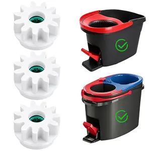 3 count Pedal Bearing Replacement for  Mop Bucket,Suitable Fix for 90% Rotation Mop Bucket  The Market, Way Clutch Gear Sprockets Repair Spin Mop,Bucket,Mop Gears