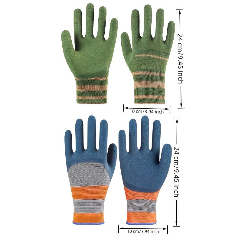 3 Pairs of Gardening and Industrial Gloves, Wear-, Puncture-proof, High Quality, Washable, Suitable for Rose Picking and Gardening Tasks