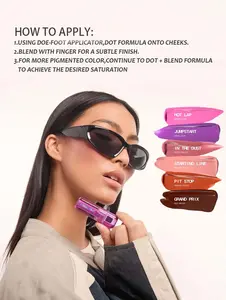 Cheek blush High-color blush and bronzer All-day Liquid Blush - Long-lasting, buildable, ultra-blendable blush Juicy Liquid Blush Dewy Hydrated Color Makeup makeup products blush Black Friday Christmas gifts