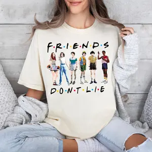 Vintage Friends Don't Lie Shirt, Stranger Things Inspired Sweatshirt, Christmas Things Sweater, Retro 80s Hoodie