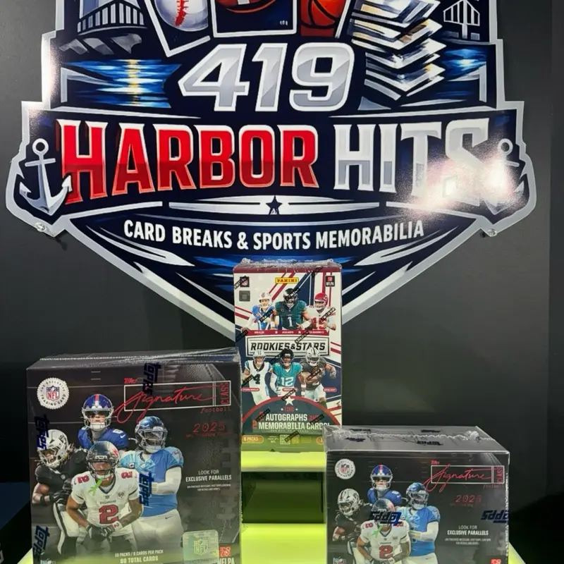 07/06/2026- Panini 2025 Rookies and Stars Hobby Box 6 Opti-Chron Inserts and 2 Autographs (1) Topps signature class mega box (1) signature class value box break