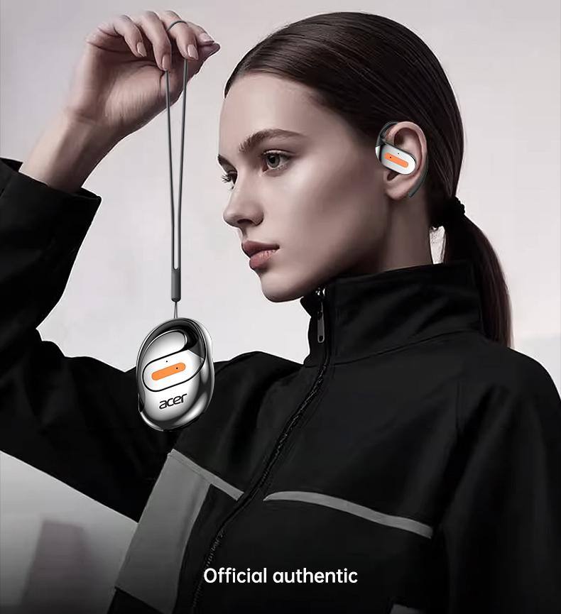 Acer OHR502 Bone Conduction Wireless Wireless Earbuds - New Model Over-Ear Design headset, Long Battery Life, Enhanced Audio Experience for Active Use gaming headset fast charge Electronic Headphone Pink Acer OHR502 Bone Conduction Wireless Wireless Earbuds - New Model Over-Ear Design headset, Long Battery Life, Enhanced Audio Experience for Active Use gaming headset fast charge Electronic Headphone Pink