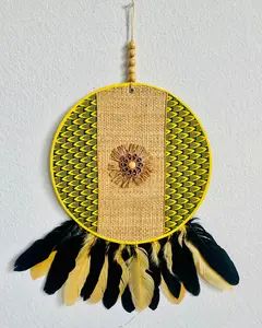 Heart of the Sun | One-of-a-Kind Handmade Wall Hanging. Wall Decor
