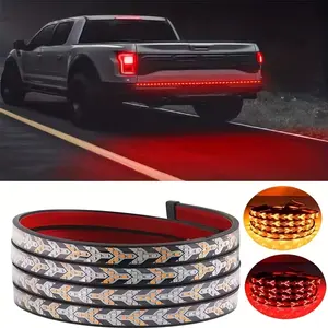 60 Inch LED Tailgate Light Bar, Sequential Arrow Turn Signal Strip, IP67 Waterproof Truck Light,Spring Glow Up