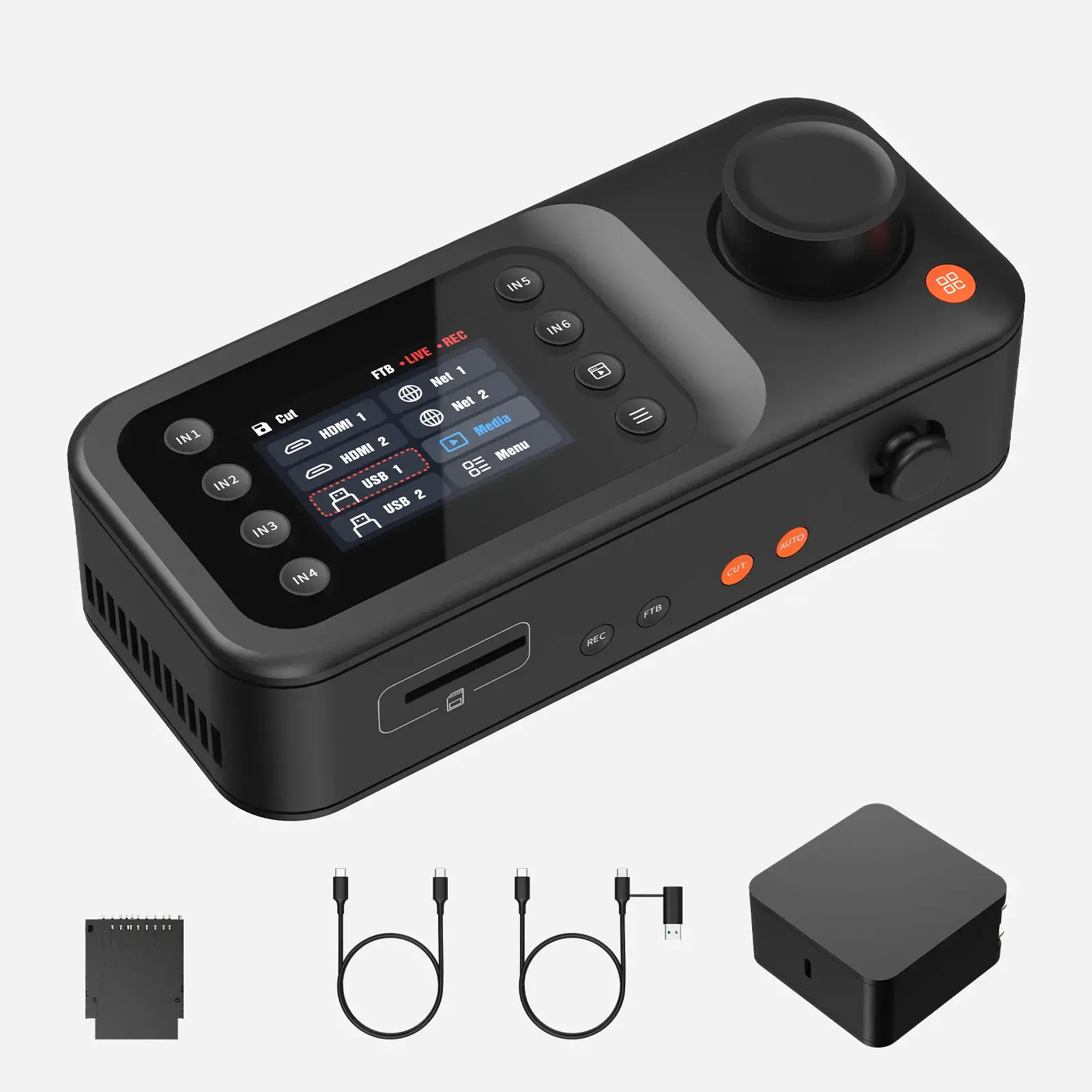 NearStream Producer All-in-1 Live Production Video Switcher, AV Receiver for Podcasting, Church Events & Audio-Video Content Creation