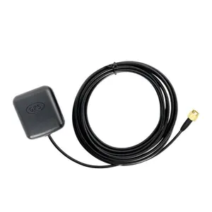 GPS+BD antenna for vehicle navigation, active satellite positioning, ceramic amplifier filter, high-gain vehicle antenna