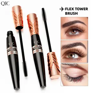5D Crown Brush Mascara-Multi-Layer Lengthening & Volumizing for Dramatic Sky-High Lashes, Waterproof Smudge-Proof All Day