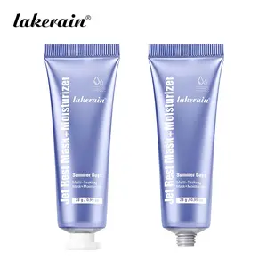 2 Counts Moisturizer Skincare Cream, 2-in-1 Daily Moisturizer 10-Min Rescue Mask, Deep Hydration Facial Moisturizer, Lightweight Moisturizing Cream for Dry/Tired Skin, Women, Men, Ideal for Overnight Recovery Travel Emergency Care