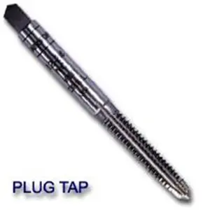 212 MAIN High Carbon Steel Metric Plug Tap - 6x1.0mm Machine Screw Thread, Etched Info, Thread Tapping Tool, Ideal for Auto Repair & Cycling Equipment