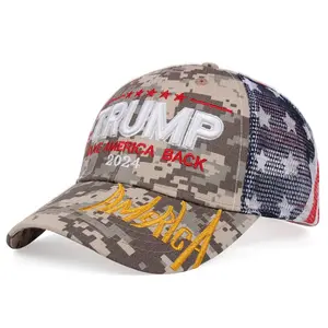 Donald Trump 2024 Cap | USA 3D Embroidered Keep America Great Snapback Presidential Hat