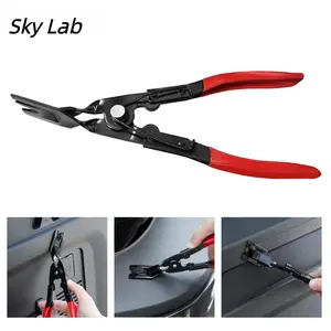 Sky Lab Professional Hose Clamp Pliers Set for Automotive Repair , Flexible Cable Fuel Line Removal Tool Kit ,Radiator, AC & Coolant Hose Clamp Removal ToolDisassemble the door panel buckle without damaging the car.