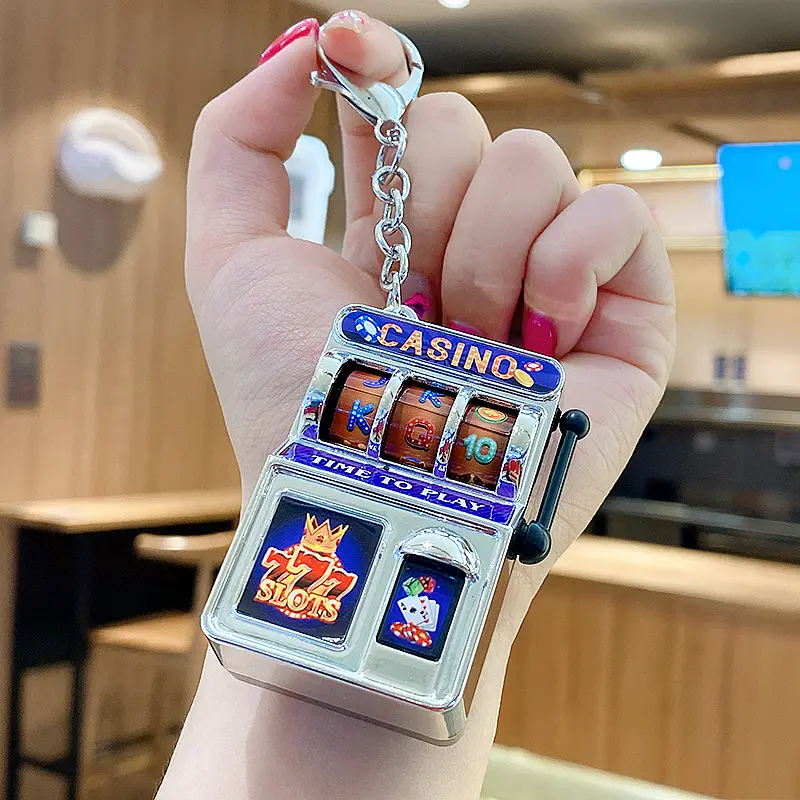 Electroplated fruit machine-777 silver