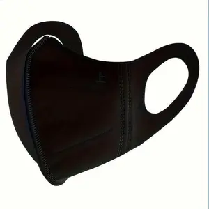 10pcs Disposable Stylish Black Face Masks, Individually Wrapped, Elastic Ear Loops, Breathable & Comfortable Fit for Adult Men & Women - Non, Odorless Material