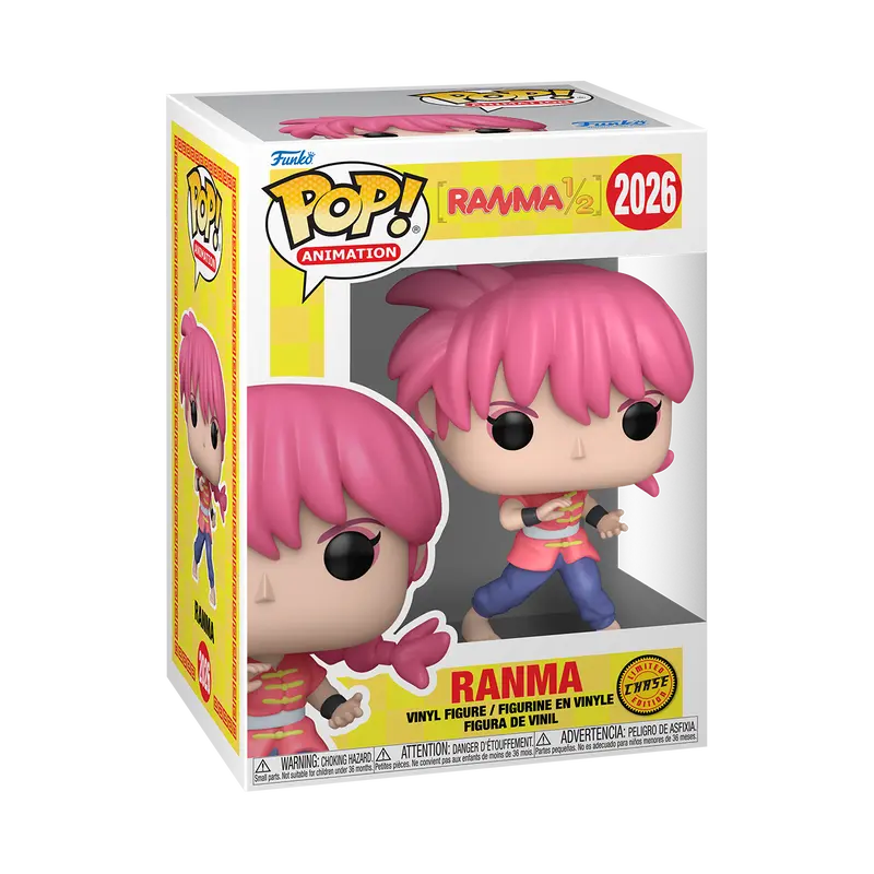 Funko Pop! Ranma 1/2 - Ranma (Chase) #2026 Collectible Pop Vinyl Figure