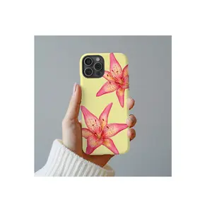 Tiger Lily Flower Phone Case, Tough Cases for Women, Floral Design, Shockproof and Protective, Stylish Phone Protector, Cute Accessory