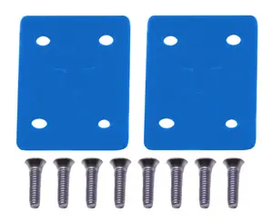 Riser Pad Kit (Includes 8 Long Screws) - Light Blue