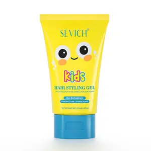 SEVICH Hair Gel For Kids-Portable Baby Hair Gel-Gentle Plant-Based Formula-Strong Hold & Moisturizing-Easy Wash Out-Fruitysmell 125ml