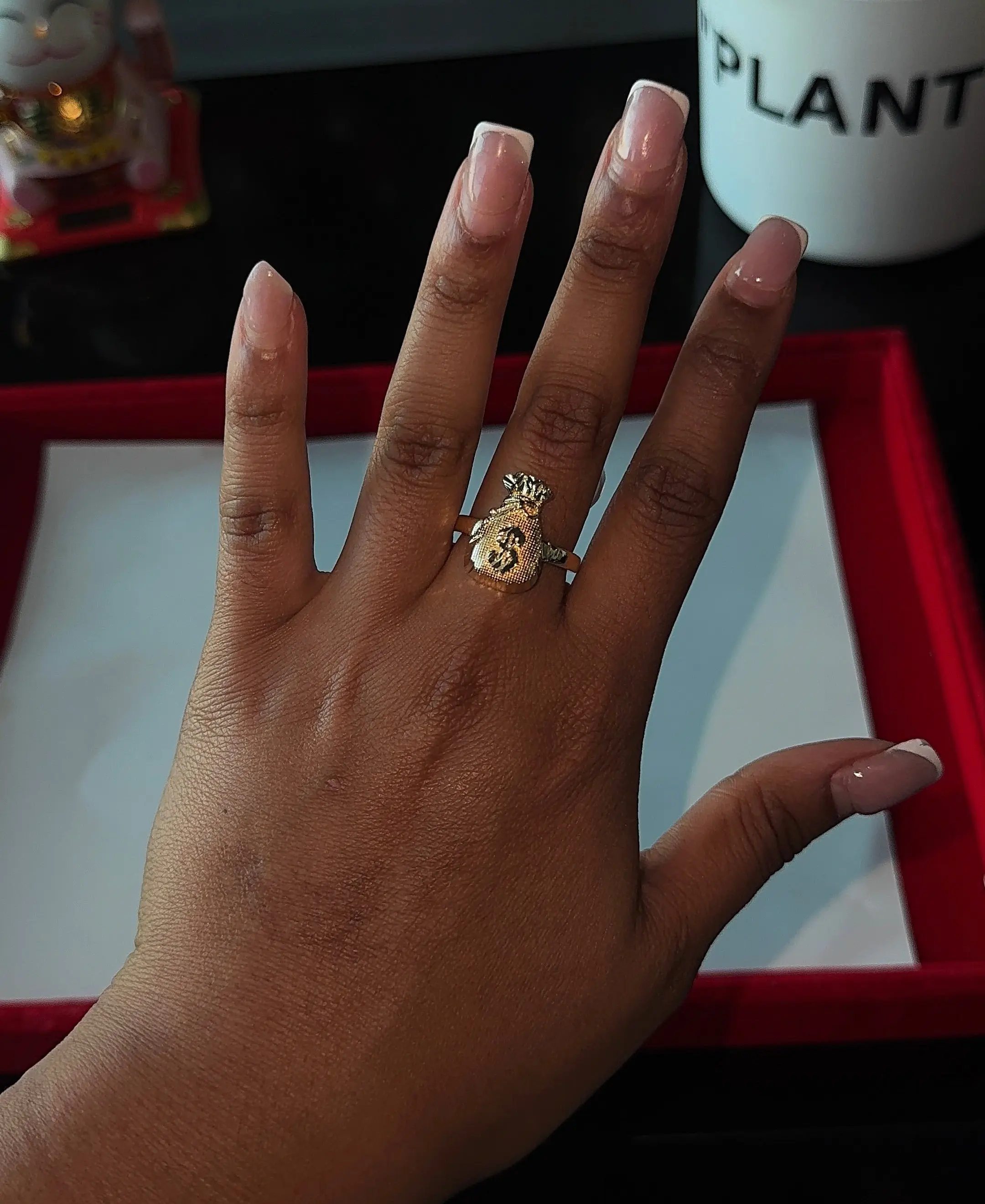 18K Moneybag Ring