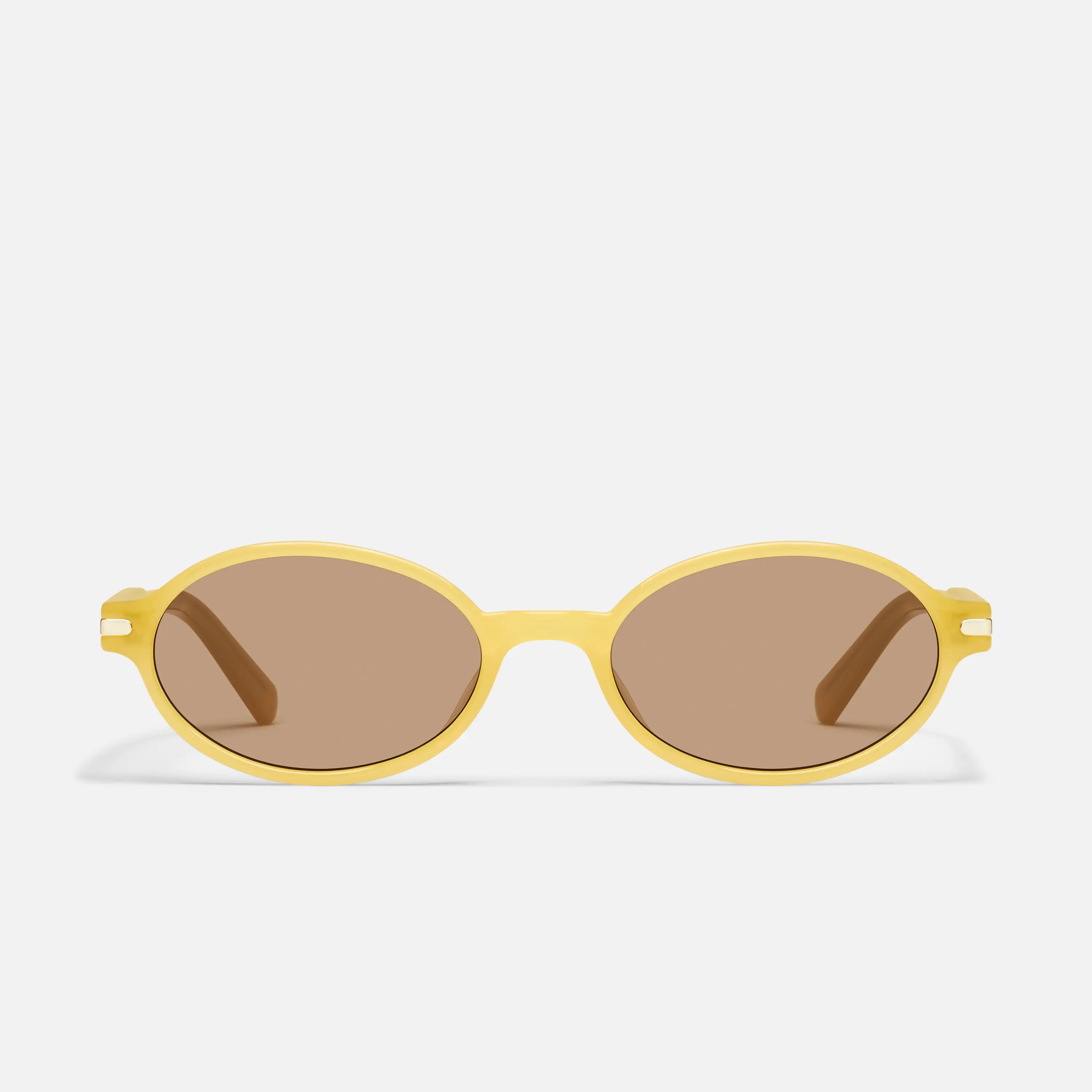 QUAY - NEVERMIND Women's Fashion Sunglasses narrow oval trendy modern 90s shape