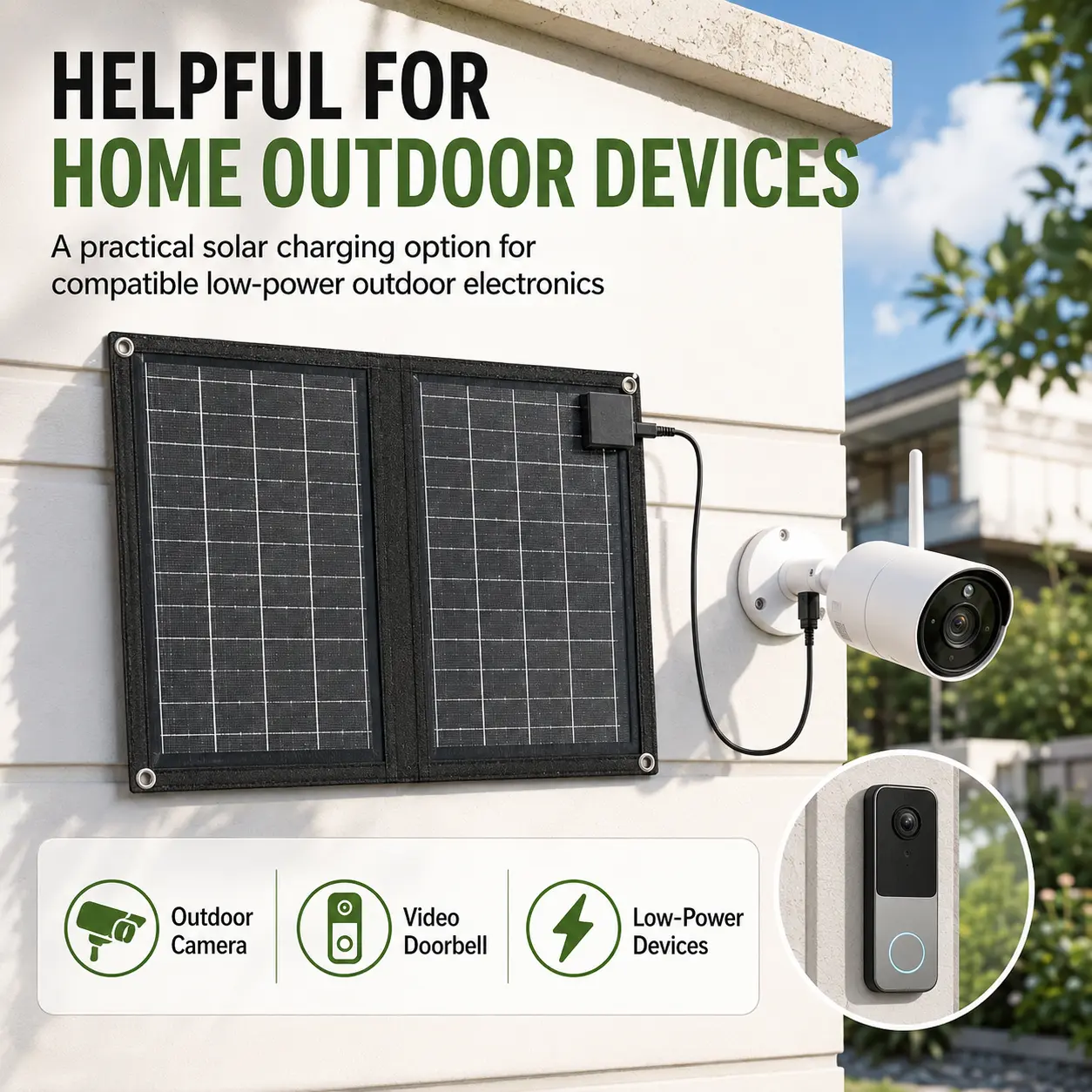 Portable foldable solar charging board, double-sided solar panel, USB output outdoor charger, lightweight portable solar charging device suitable for camping, hiking, mobile phones, power banks, and small electronic products